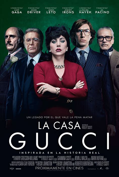 clasificacion de la casa gucci|La casa Gucci (2021) .